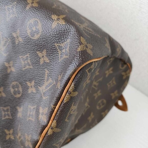 Vintage authentic Louis Vuitton Monogram Speedy 30 Bag - Picture 7 of 16